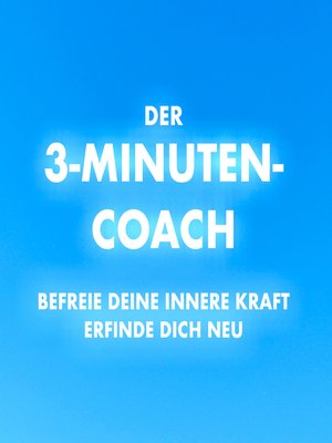 cover image of Der 3-Minuten-Coach